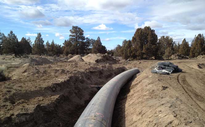 The I-Lateral was one of the leakiest canals in Central Oregon Irrigation District.